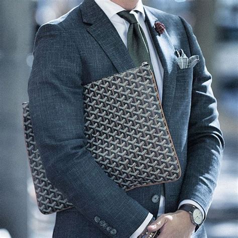 goyard clutch mens|goyard men's bags.